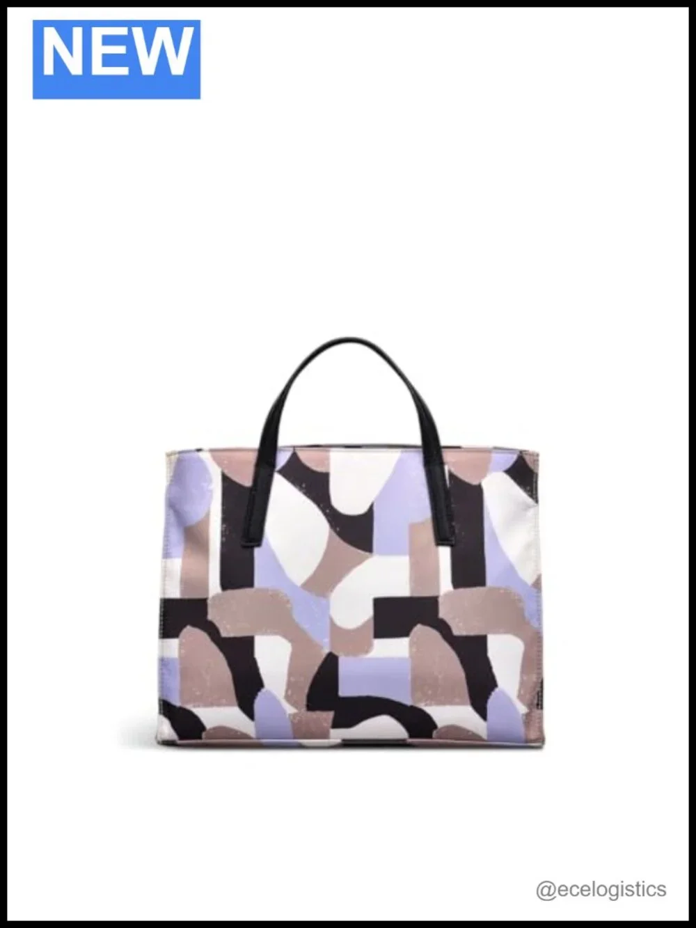RADLEY Recycled Fabric Satchel Bag Geometric Print Crossbody
